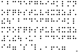 Braille Extended Font